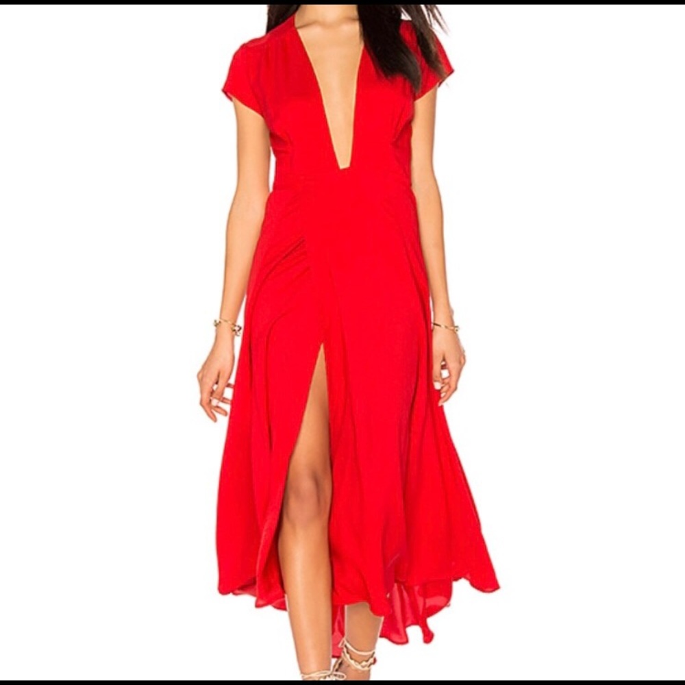 Two arrows wrap dress